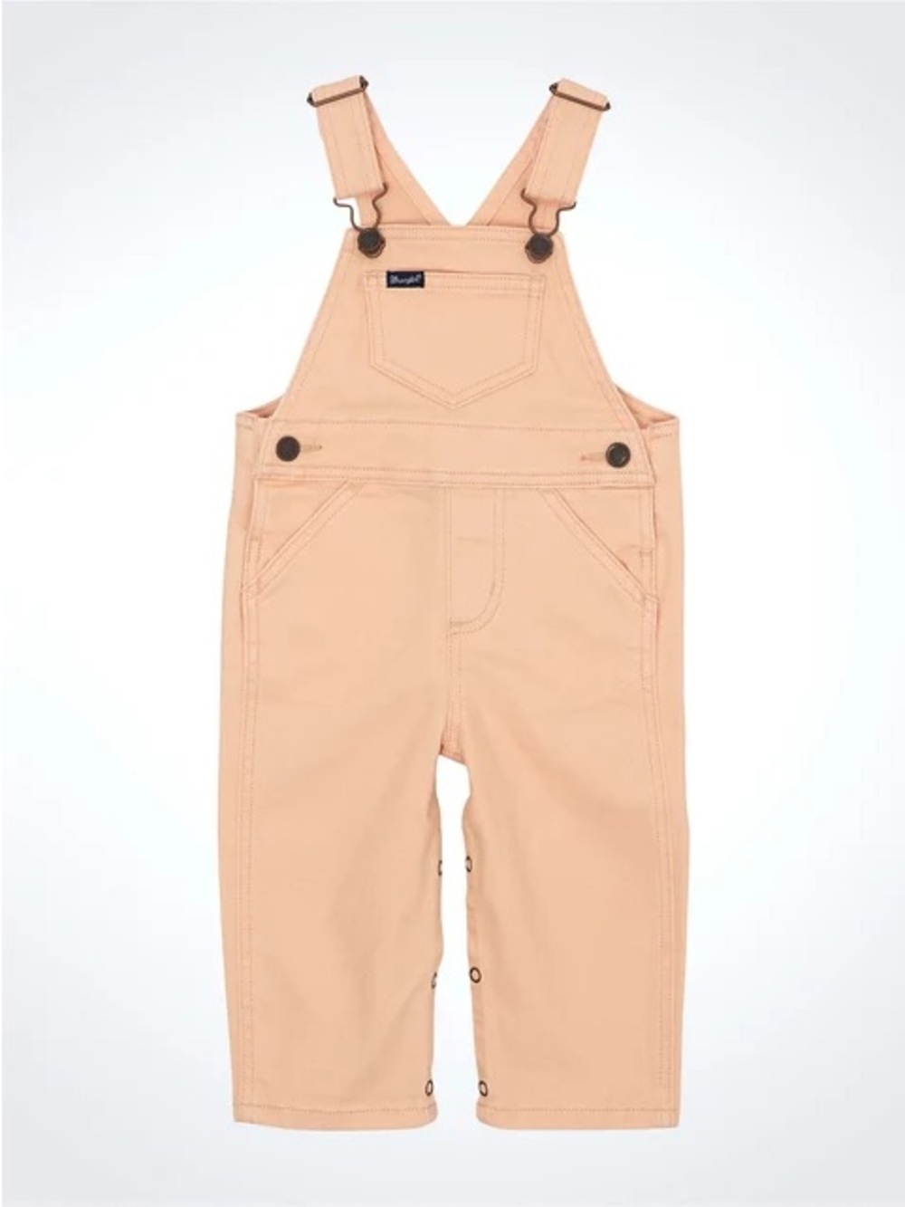 KIDS PEACH WRANGLER OVERALLS